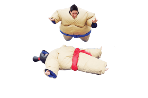 jeux gonflable sumo